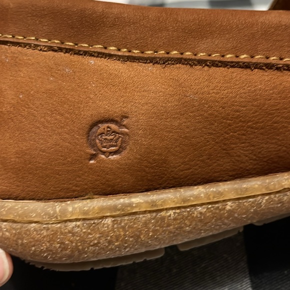 Born Naldo Rust Maple Leaf Nubuck Leather Slip On Shoes Loafers BM0004116 Men 11 - Picture 13 of 13